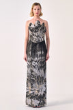 The Sculpted Petal Gown