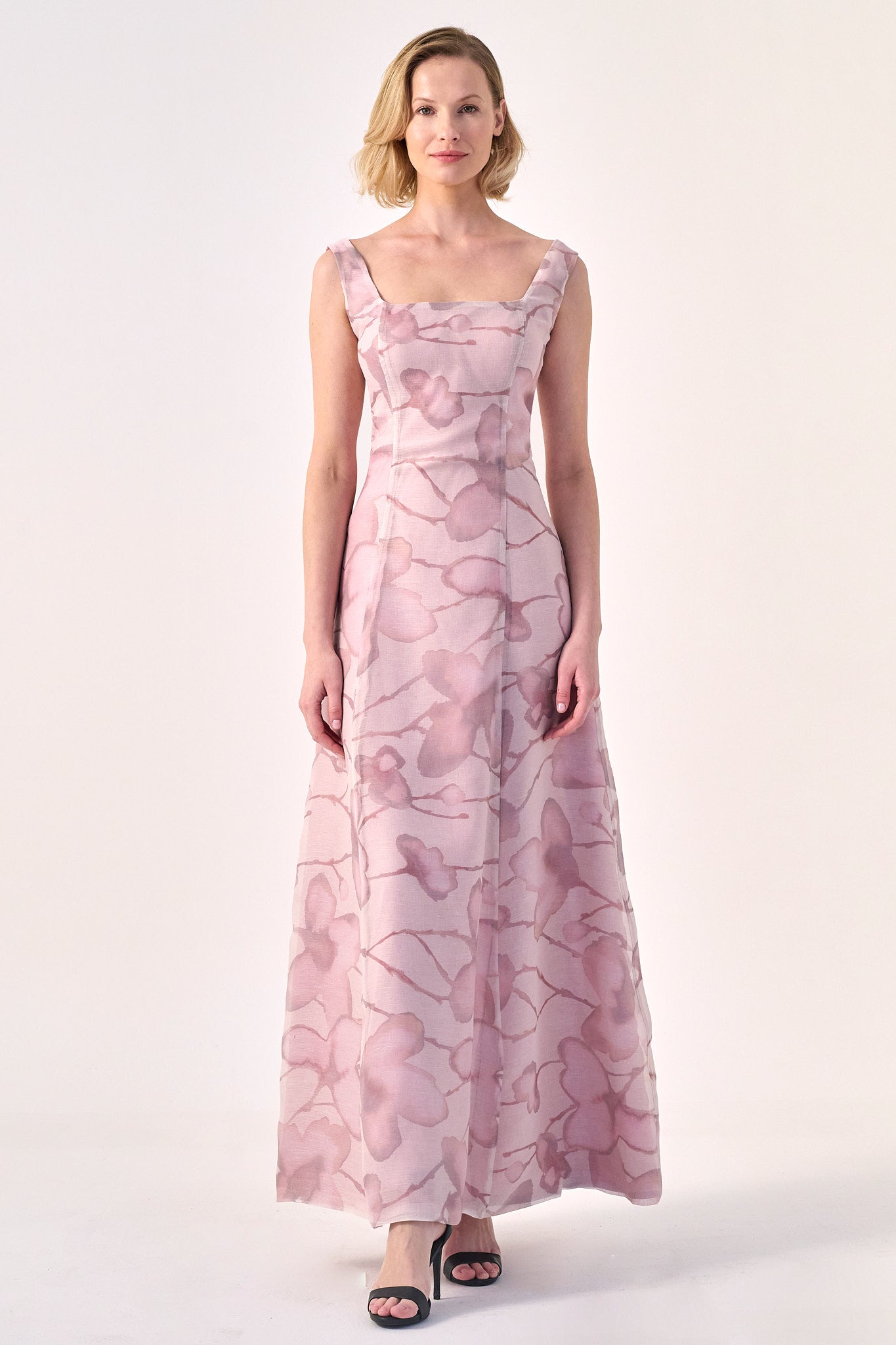 Strapless A-Line Midi Dress Strapless A-Line Midi Dress
