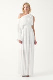 Grecian Pleated Elegance