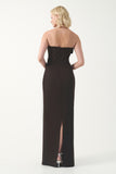 JPA 4455-4143 LONG DRESS WITH TRAIN