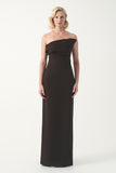 JPA 4455-4143 LONG DRESS WITH TRAIN