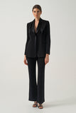 Tailored White Suit Set