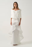 Handcrafted 3D Floral Embellished Cape