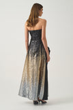 Gradient A-Line Dress