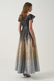 Boat Neck Long Dress