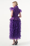 Ruffled Organza Dress