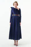 Draped Long Dress