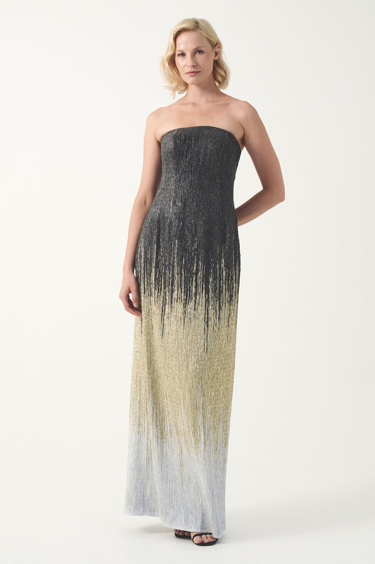 JPA 4356-4126 LONG DRESS WITH JPA 4495-4148 CAPE