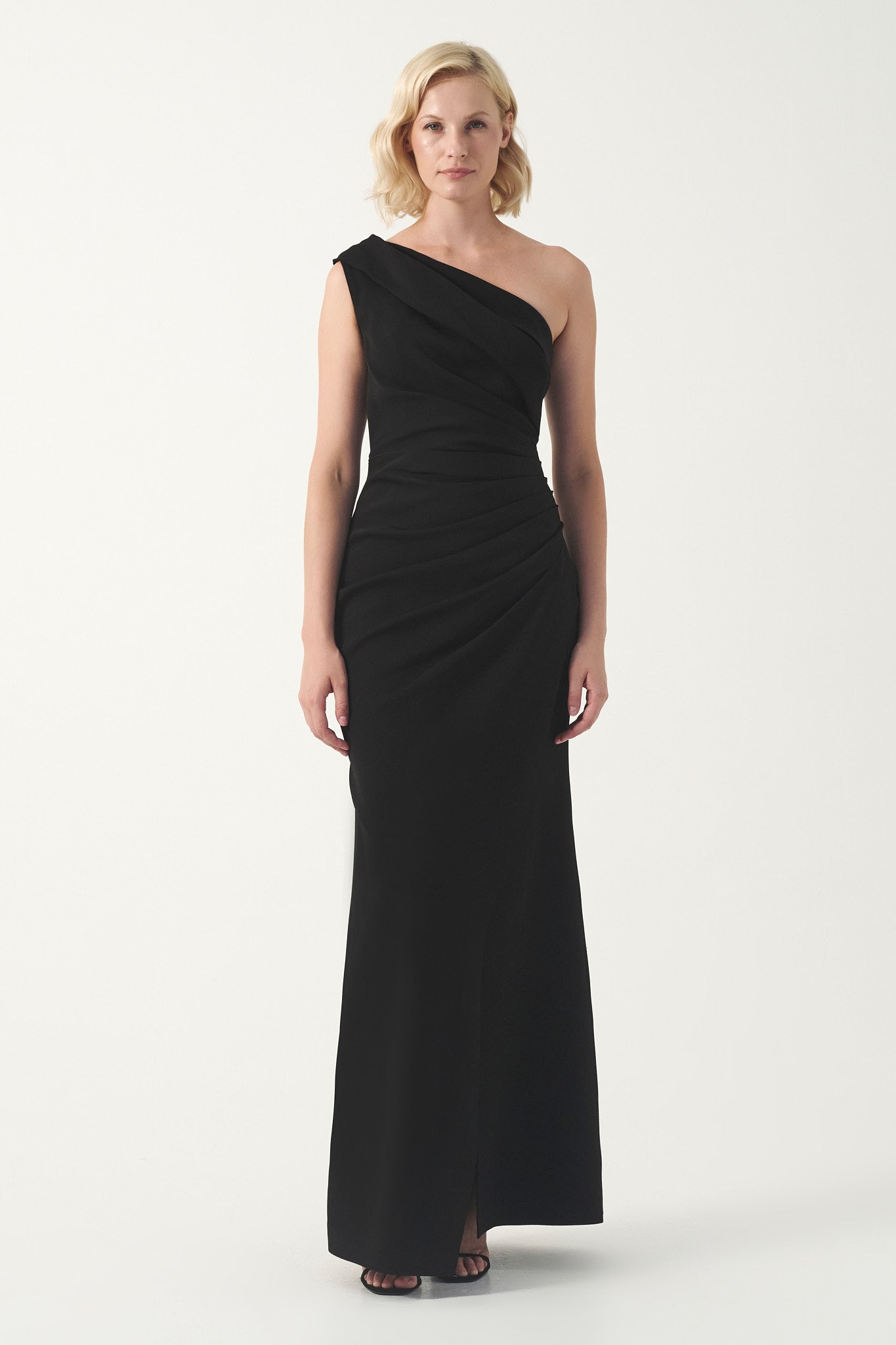 Asymmetric Draped Gown John Paul Ataker Asymmetric Draped Gown John Paul Ataker
