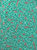 Embroidered Floral Fabric on Tulle