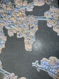 Floral Burnout Brocade