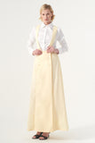 Assymetric Ruffled Poplin Shirt