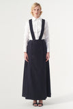 Assymetric Ruffled Poplin Shirt