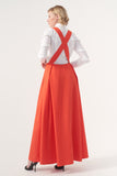 Assymetric Ruffled Poplin Shirt