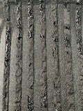 Striped Burnout Brocade