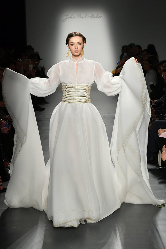 Hand Weaved Belt Organza Magical Dress