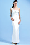 Organza Detailed Long Dress