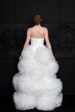 Pleated Sweetheart Neckline Fluffy A-Line Floor Length Bridal Gown