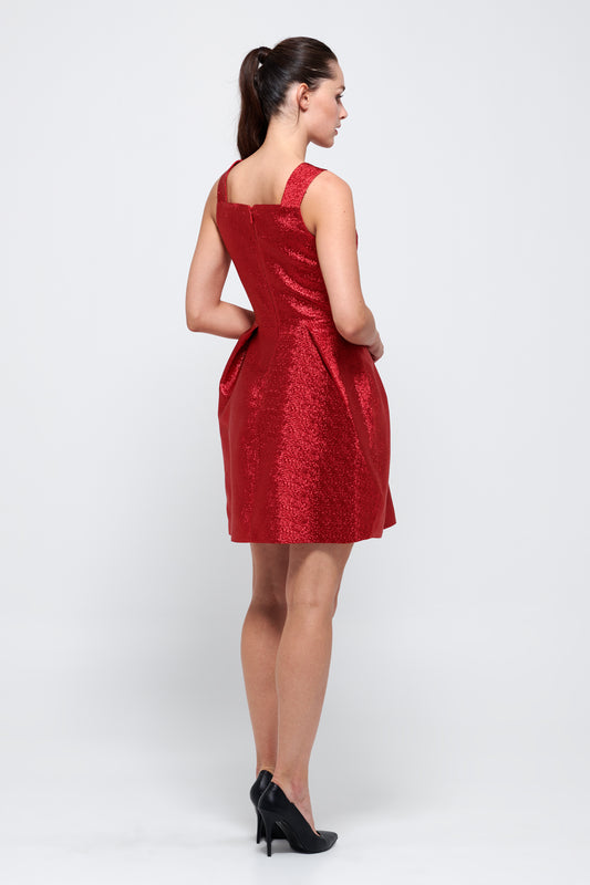 Beautiful Midi Red Dress