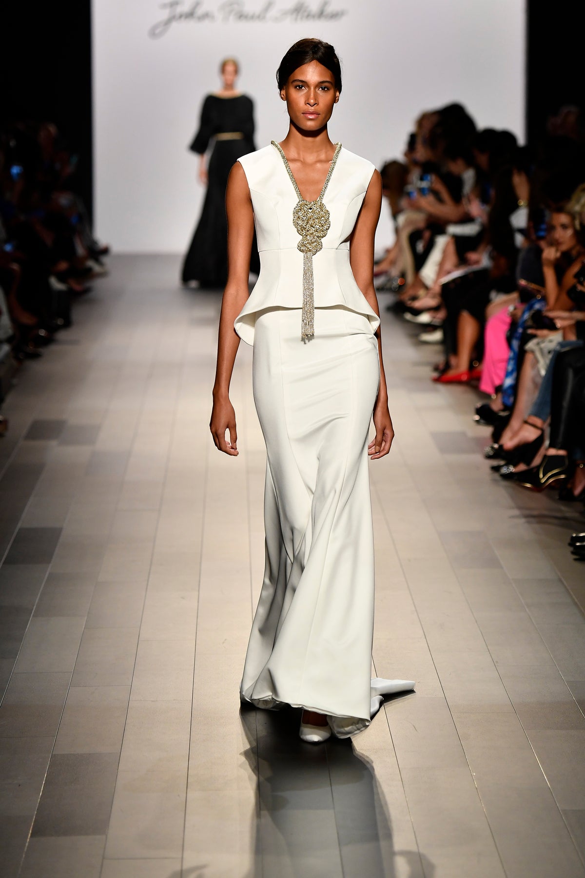 Structured Faille Mermaid Dress