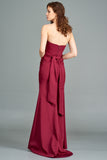 Strapless Cut-Out Gown