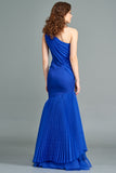 Pleated Organza Gown