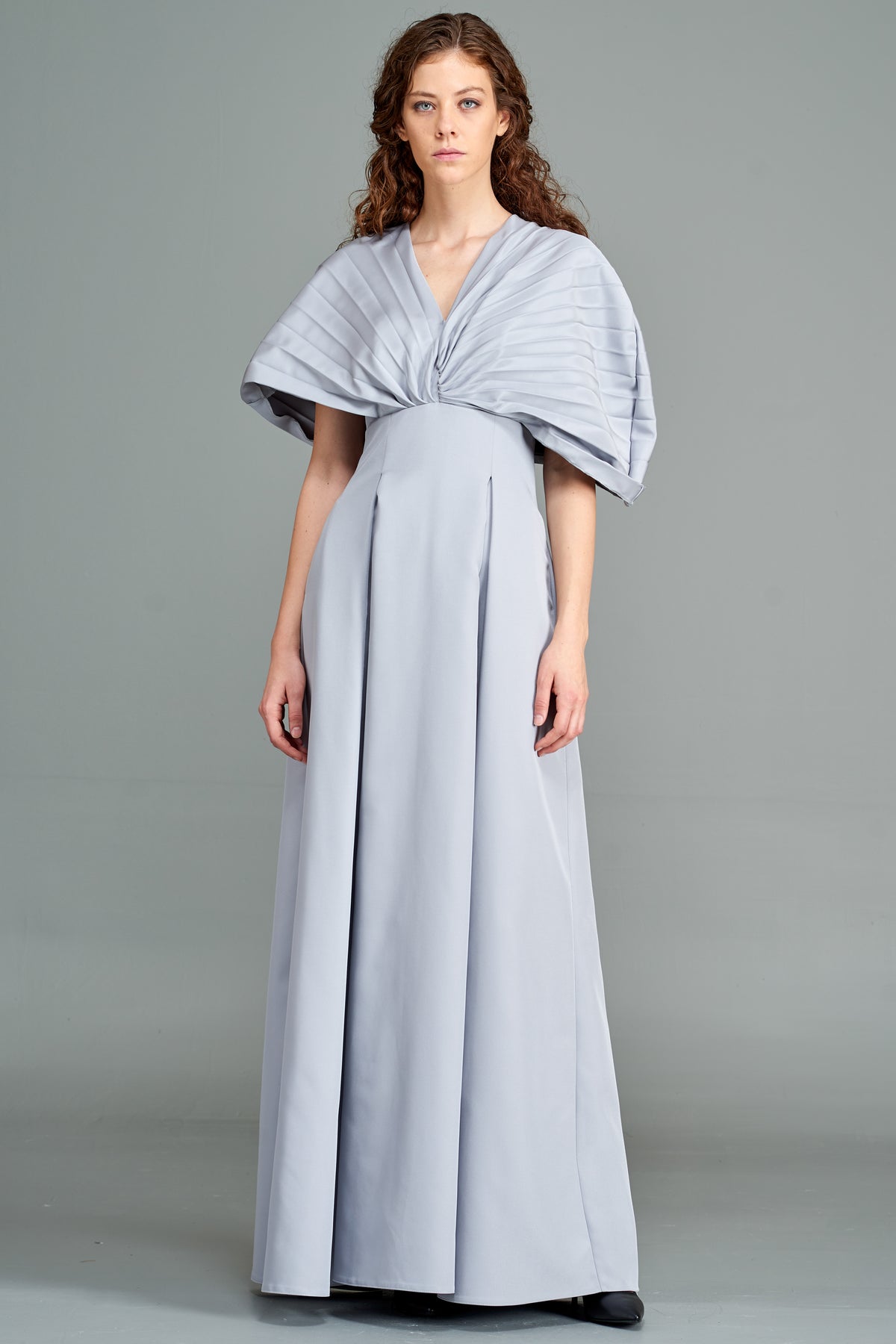 Pleated Long Dress