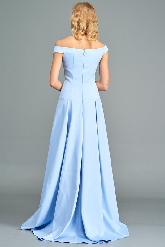 Off-The-Shoulder Gown
