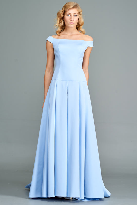Off-The-Shoulder Gown