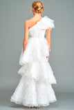 Organza Layered Faille Gown