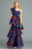 Patterned Layered Gown