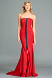Black Lace-Up Detailed Gown