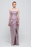 Strapless Lilac Gown