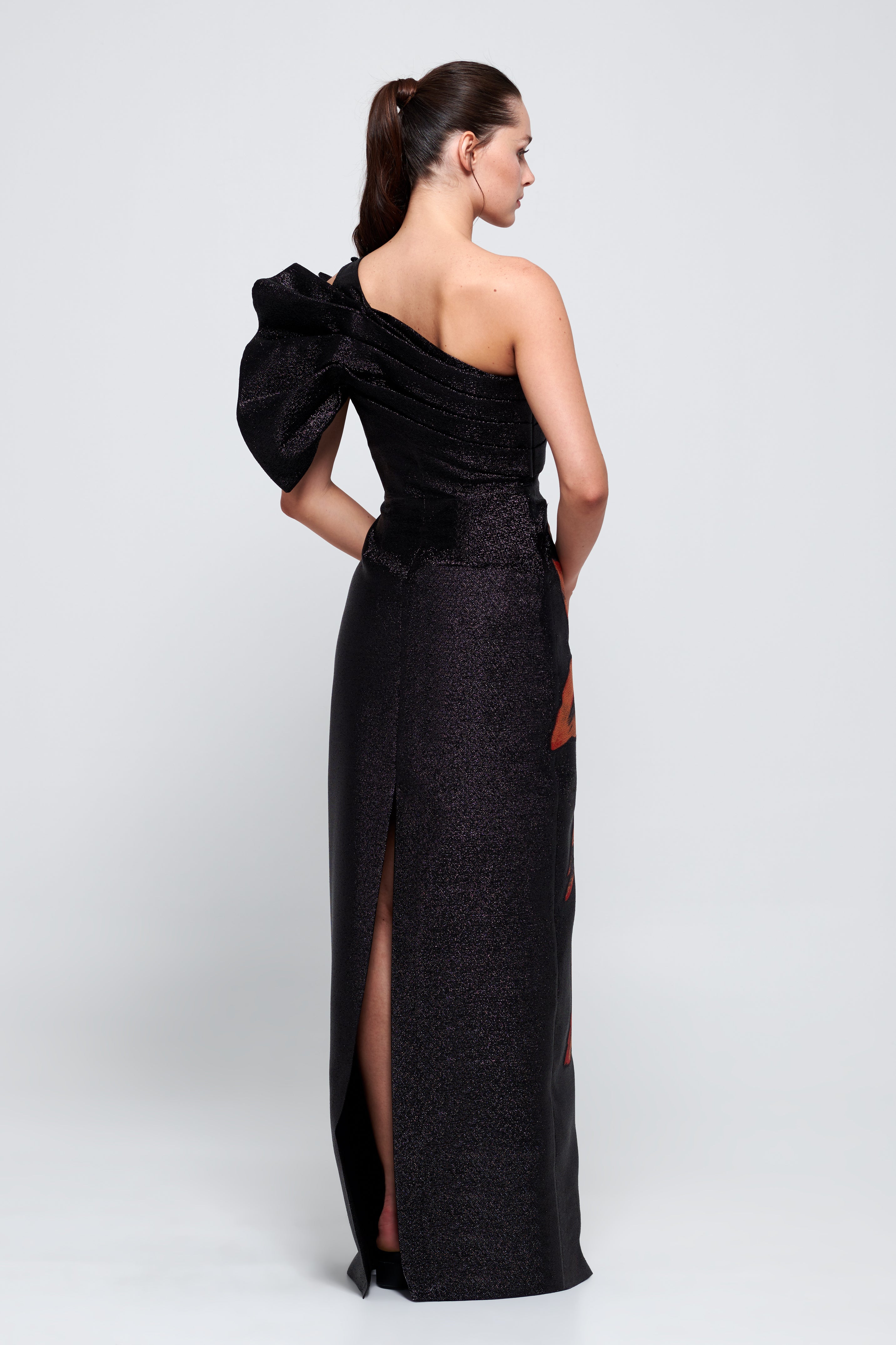 One-Shoulder Long Dress John Paul Ataker One-Shoulder Long Dress John Paul Ataker