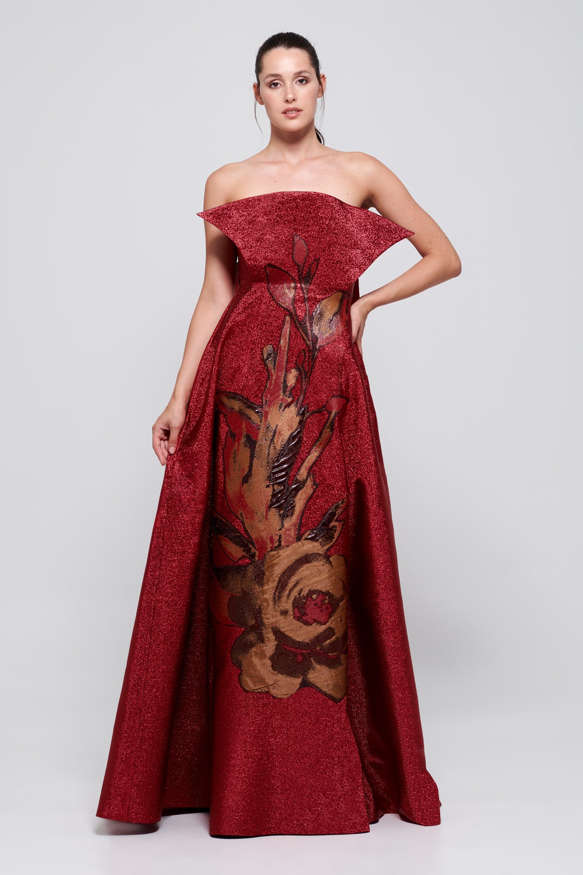 A-Line Red Dress