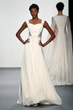 Button Detailed Double Viscose and Mesh Dress