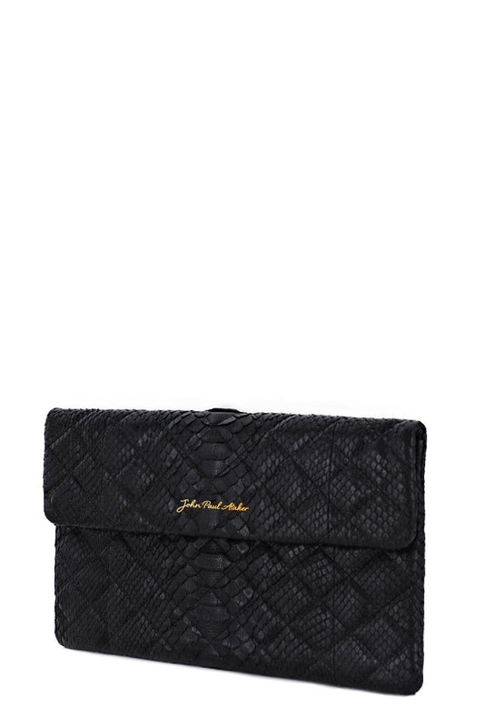 Quilted Envelope Clutch - John Paul Ataker