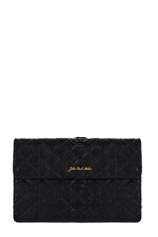 Quilted Envelope Clutch - John Paul Ataker