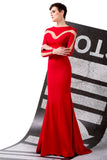 Illusion Double Viscose Mermaid Dress