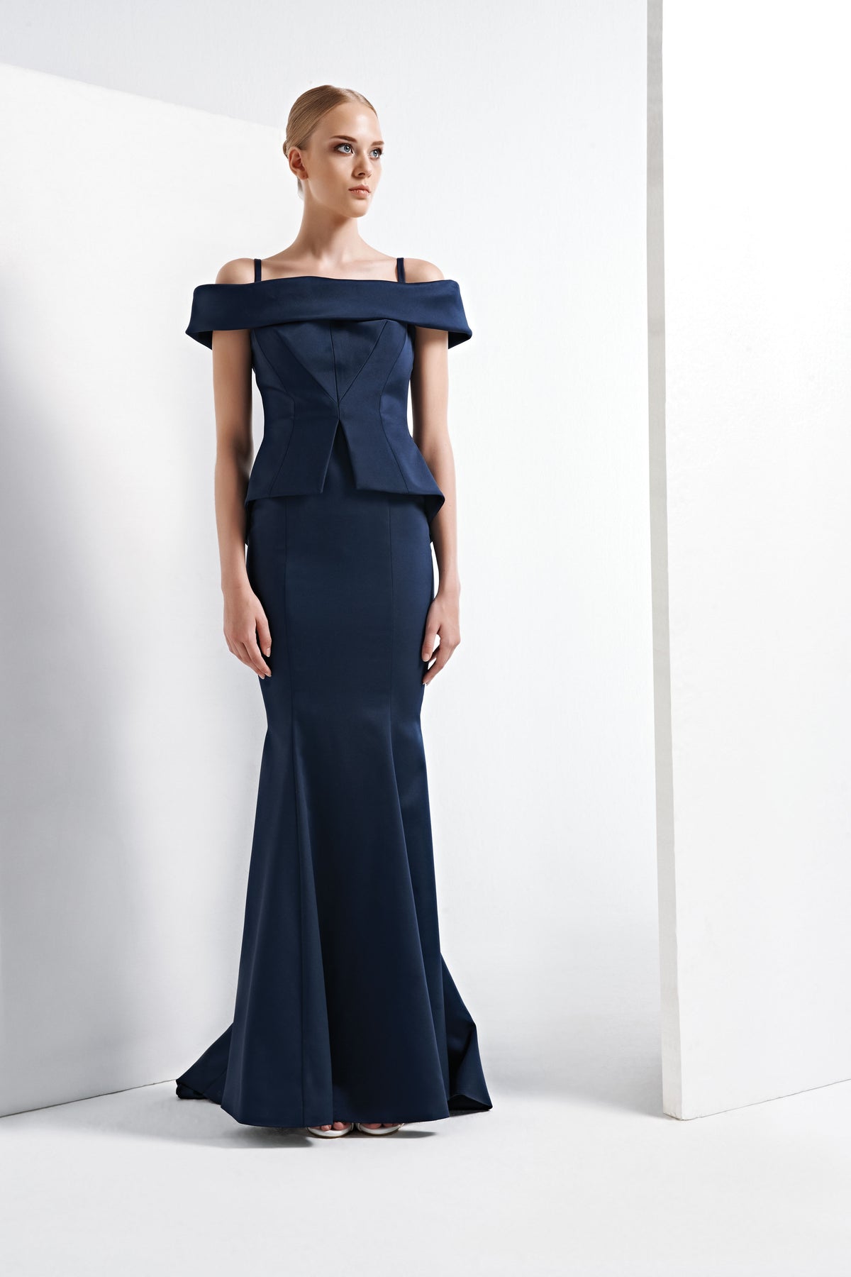 Button-Up Back Neckline Dress