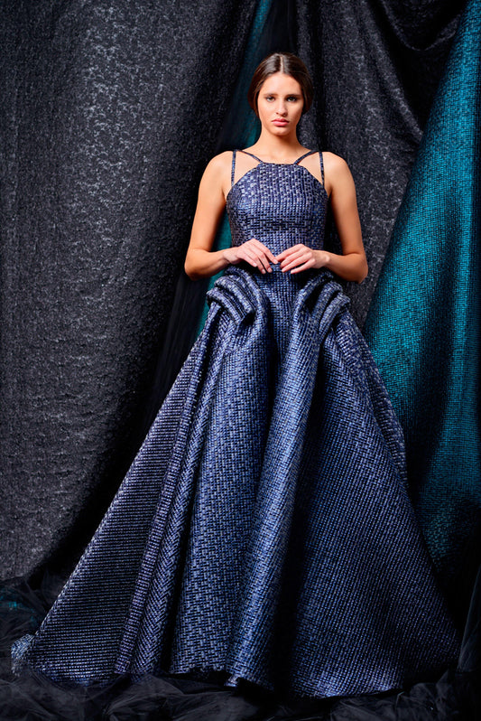 Mosaic jacquard structured dress - John Paul Ataker