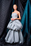 Mosaic jacquard balloon dress - John Paul Ataker