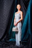 Mosaic jacquard and faille long dress - John Paul Ataker