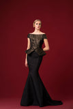 Pleated Foiled Sheer-Mesh and Jacquard Dress