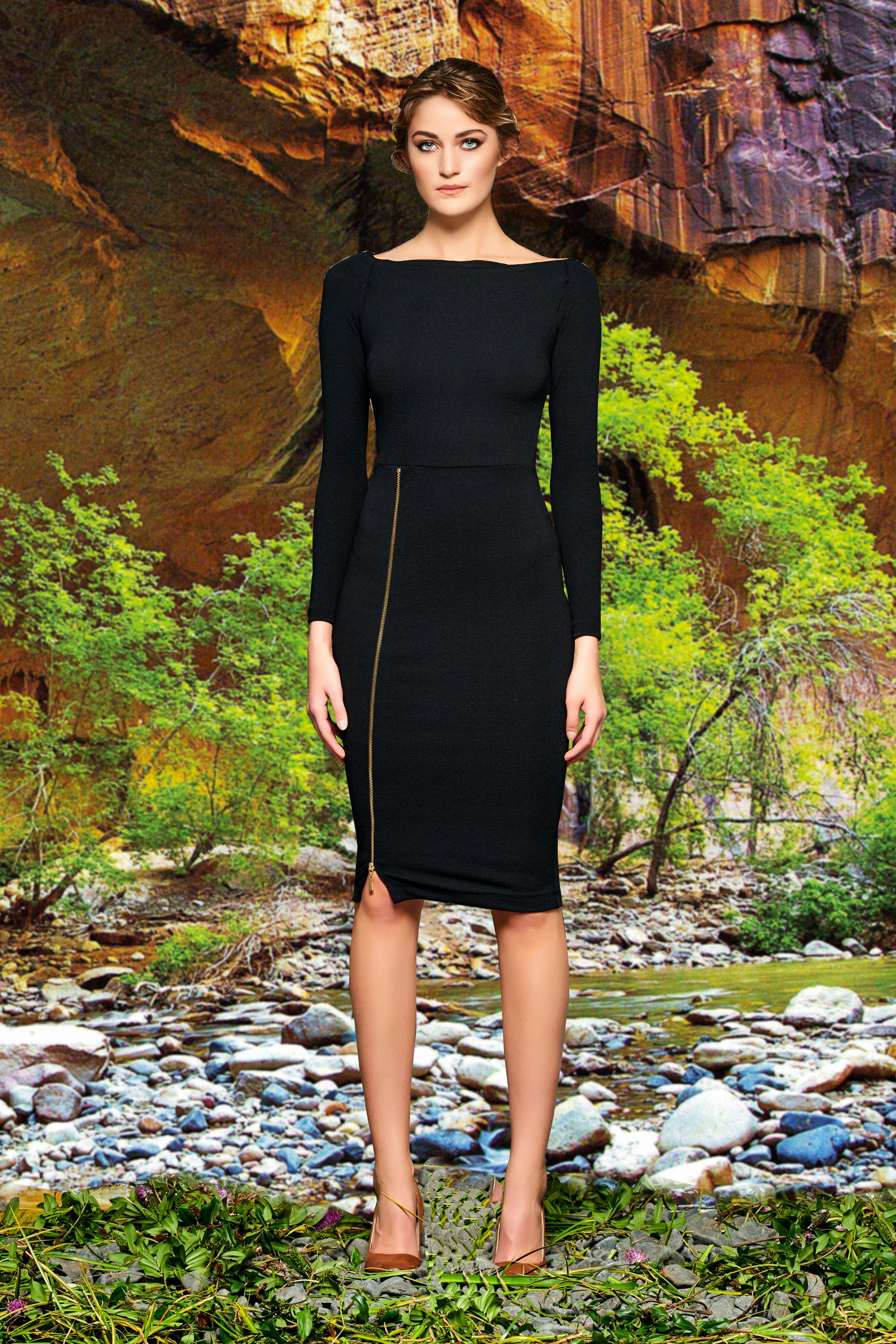 knit jacquard dress sofie jacquard knit dress