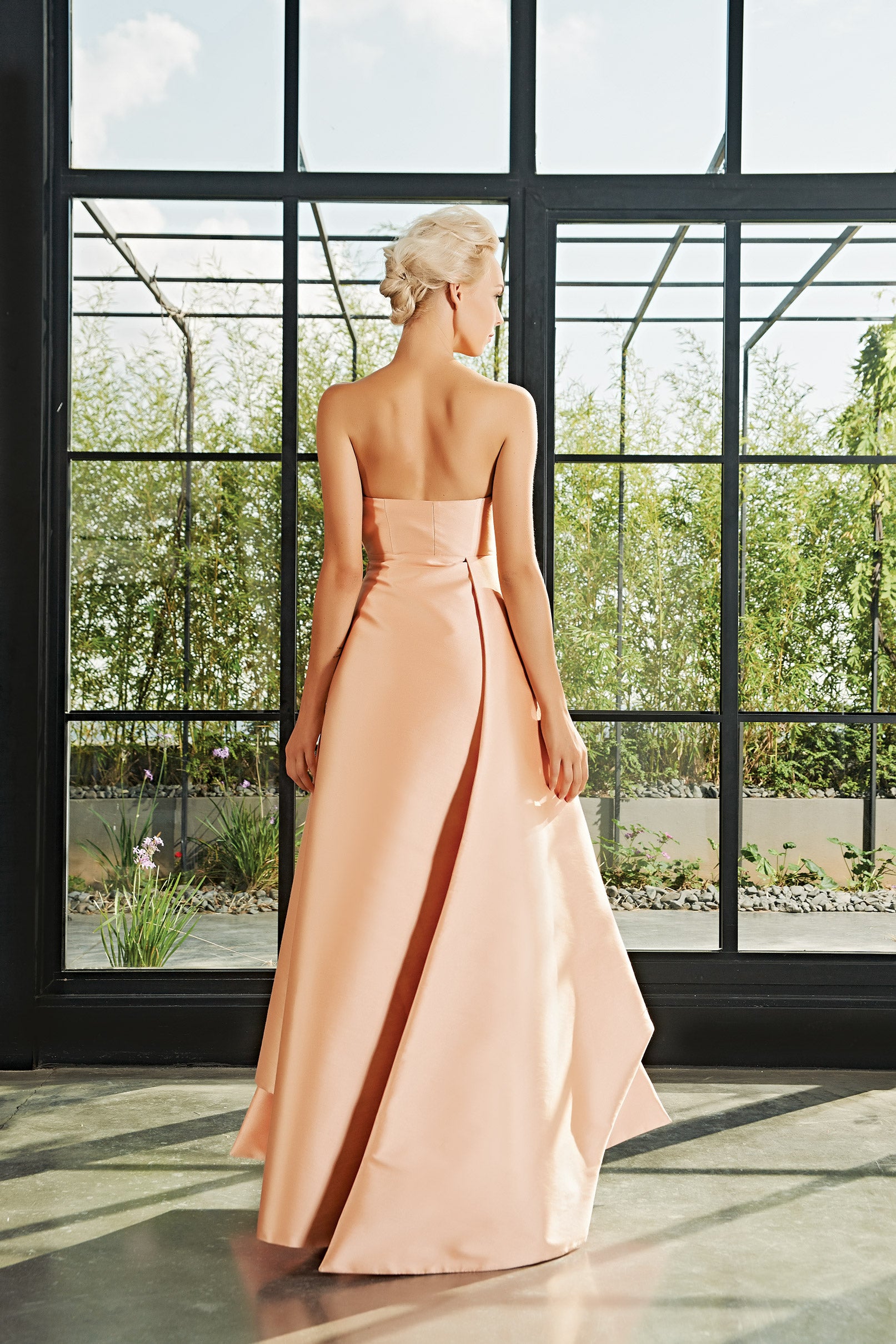 Asymmetric Hem Gown John Paul Ataker Asymmetric Hem Gown John Paul Ataker
