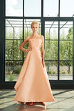 Asymmetric Hem Gown