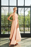 Asymmetric Hem Gown