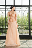 Ruffle Detailed Long Dress