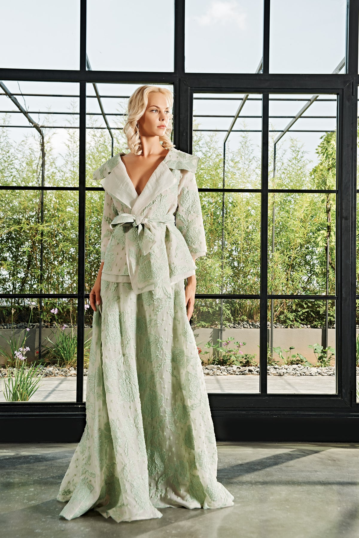 Fil coupe organza oversized coat by fendi shop